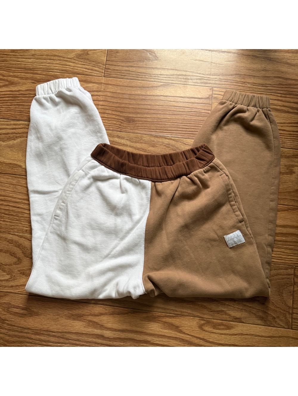 hollister colorblock adjustable-rise sweatpants xs